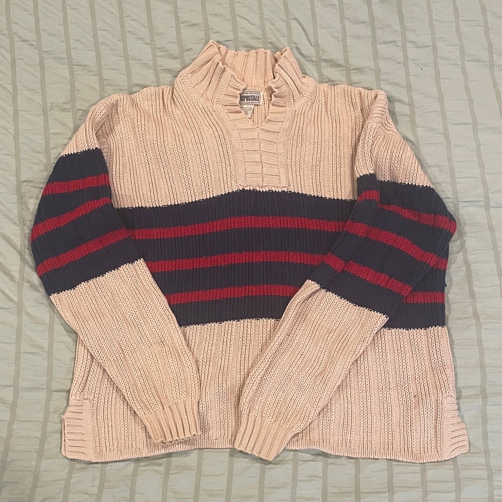 Vintage Aeropostale Beige Knit Sweater